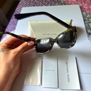 Michael Kors Acadia Bi-layer Sunglasses